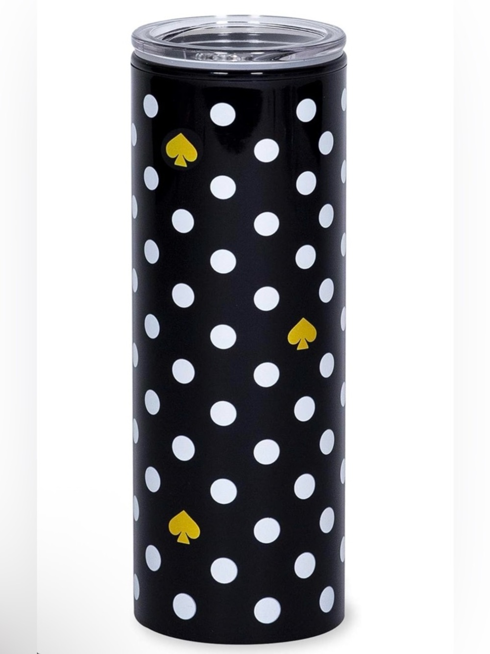 kate spade Black and White Polka Dot Tumbler 16oz